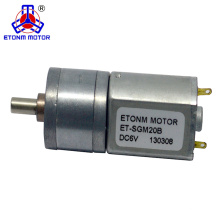 1.5V ET-SGM20B 8 - Motor de 1000rpm DC de bajo ruido y alto par